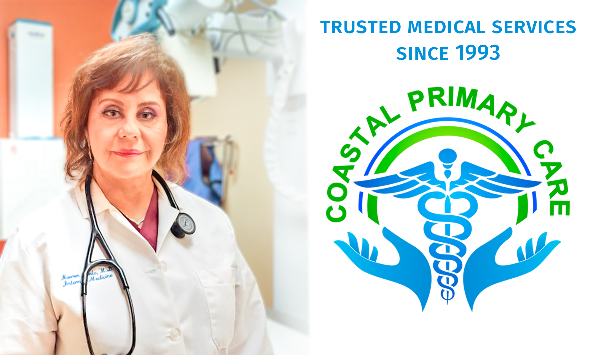 Dr. Maureen Zelinka, Coastal Primary Care, Fort Pierce, Florida. Internal Medicine on the Treasure Coast